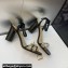 Dior Heel 8.5cm Sunset Heeled Sandals in Lambskin Black and Silver-Tone Strass 2024