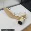 Dior Heel 3.5cm Sunset Heeled Sandals in Lambskin White and Silver-Tone Strass 2024