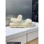 Dior Dioract Sandals in White Shearling 2024