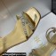 Dior Heel 3.5cm Sunset Heeled Sandals in Lambskin Bronze and Silver-Tone Strass 2024