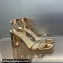 Dior Heel 8.5cm Sunset Heeled Sandals in Lambskin Bronze and Silver-Tone Strass 2024