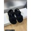 Dior Dioract Sandals in Black Shearling 2024