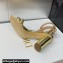 Dior Heel 8.5cm Sunset Heeled Sandals in Lambskin Gold and Silver-Tone Strass 2024