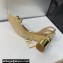 Dior Heel 3.5cm Sunset Heeled Sandals in Lambskin Gold and Silver-Tone Strass 2024