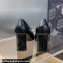 Dior Heel 8.5cm Rose Pumps in Black Patent Calfskin and White Resin Pearls 2024