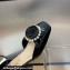 Dior Heel 3.5cm Rose Mary Jane Pumps in Black Patent Calfskin and White Resin Pearls 2024