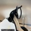 Dior Heel 3.5cm Rose Mary Jane Pumps in Black Patent Calfskin and White Resin Pearls 2024