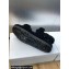 Dior Dioract Sandals in Black Shearling 2024