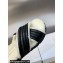 Dior D-Cross Slides in Black Lambskin and White Shearling 2024