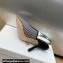 Dior Heel 9.5cm J'Adior Slingback Pumps in Black and White Micro-Houndstooth Embroidered Cotton 2024