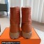 Hermes Fresh Water-repellent Women/Men ankle boots in quilted parachute fabric and calfskin Khaki