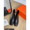 Hermes Hommage ankle boots in calfskin Black