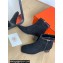 Hermes Hommage ankle boots in suede goatskin Black