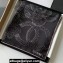 Chanel Silk Twill Square Scarf 90x90cm AA9567 Black & Pink 2024