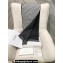 Dior Oblique Scarf in Gray Wool 33x200cm 2024