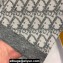 Dior Oblique Scarf in Gray Cashmere 35x200cm 2024