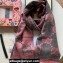 Gucci GG wool jacquard scarf 598993 45x195cm Pink 2024