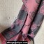 Gucci GG wool jacquard scarf 598993 45x195cm Pink 2024