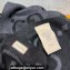 Gucci GG cashmere jacquard scarf 674275 45x200cm Black/Gray 2024