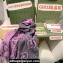 Gucci GG cashmere jacquard scarf 674275 45x200cm Gray/Pink 2024
