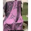 Gucci GG cashmere jacquard scarf 674275 45x200cm Gray/Pink 2024