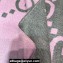 Gucci GG cashmere jacquard scarf 674275 45x200cm Gray/Pink 2024