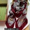 Gucci GG silk wool shawl with Web 756936 140x140cm Red 2024