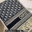 Dior Oblique Scarf in Navy Blue Cashmere and Wool 45x200cm 2024