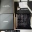 Chanel Silk Twill Square Scarf 90x90cm Black & Gold 2024