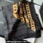 Chanel Silk Twill Square Scarf 90x90cm Black & Gold 2024