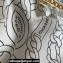 Chanel Silk Twill Square Scarf 90x90cm White & Gold 2024