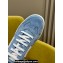 Dior Star Sneakers in Pastel Blue Suede Calfskin and White Calfskin 2024