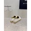 Chanel Gold CC Logo Tweed Espadrilles G29762 Beige 2024