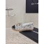 Chanel Gold CC Logo Tweed Espadrilles G29762 Gray 2024
