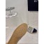 Chanel Gold CC Logo Tweed Espadrilles G29762 Gray 2024