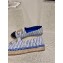 Chanel Gold CC Logo Tweed Espadrilles G29762 Blue 2024