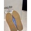 Chanel Gold CC Logo Tweed Espadrilles G29762 Blue 2024