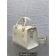 Dior Small Boston Bag in White Box Calfskin 2024