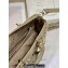 Dior Medium Lady D-Joy Bag in Apricot Cannage Lambskin with Gold-Finish Butterfly Studs 2024