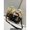 Dior Medium Lady D-Joy Bag in Black Cannage Lambskin with Gold-Finish Butterfly Studs 2024