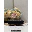 Dior Medium Lady D-Joy Bag in Black Cannage Lambskin with Gold-Finish Butterfly Studs 2024