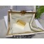 Dior Top Handle Bag in White Cannage Lambskin 2024