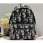 Dior Rider Backpack Bag in Beige and Black Maxi Dior Oblique Jacquard 2024