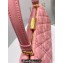 Dior Top Handle Bag in Pink Cannage Lambskin 2024