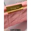 Dior Top Handle Bag in Pink Cannage Lambskin 2024