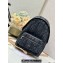 Dior Small Rider Backpack Bag in Black Maxi Dior Oblique Jacquard 2024