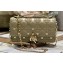 Miss Dior Mini Bag in Apricot Cannage Lambskin with Gold-Finish Butterfly Studs 2024