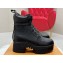 Louis Vuitton Laureate Platform Desert Boots 1AC7RU Textile Black 2024