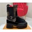 Louis Vuitton Laureate Platform Desert Boots Suede calf leather Black 2024