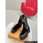 Louis Vuitton Laureate Platform Desert Boots Suede calf leather Black 2024